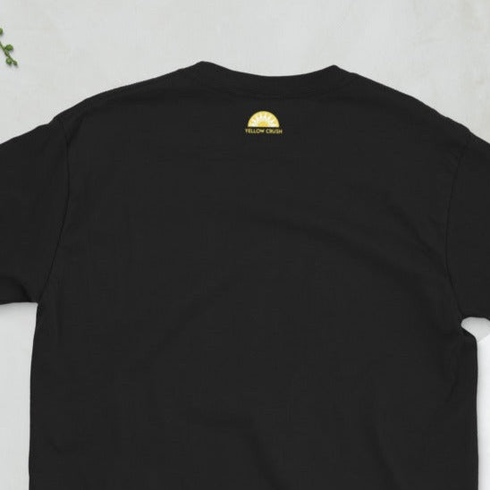 BACK: Yellow Crush Logo Tag