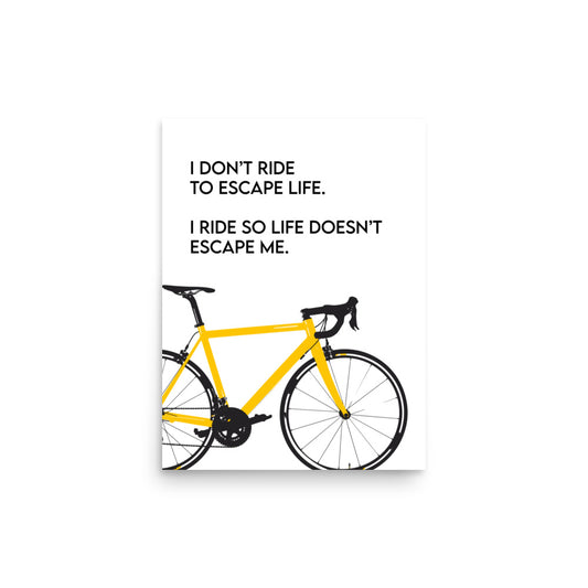 "Why I Ride" Poster