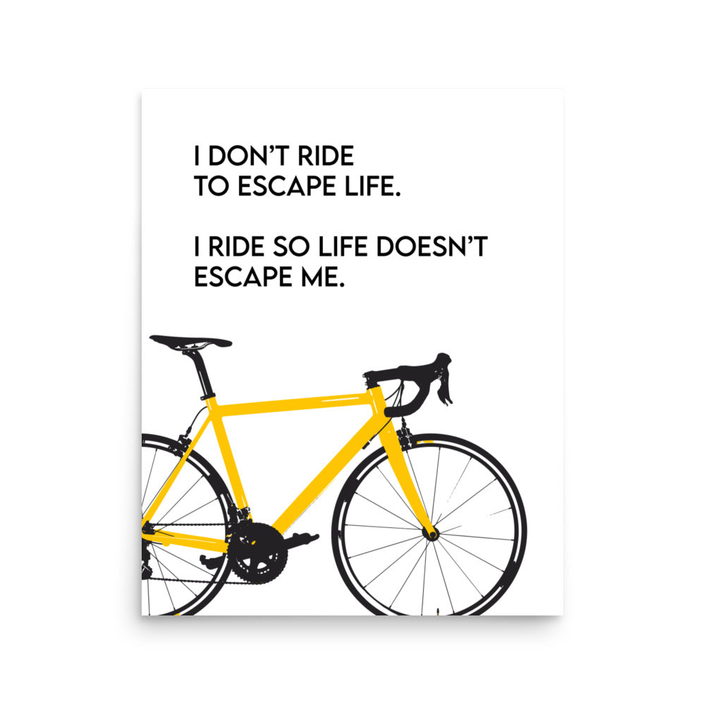 "Why I Ride" Poster