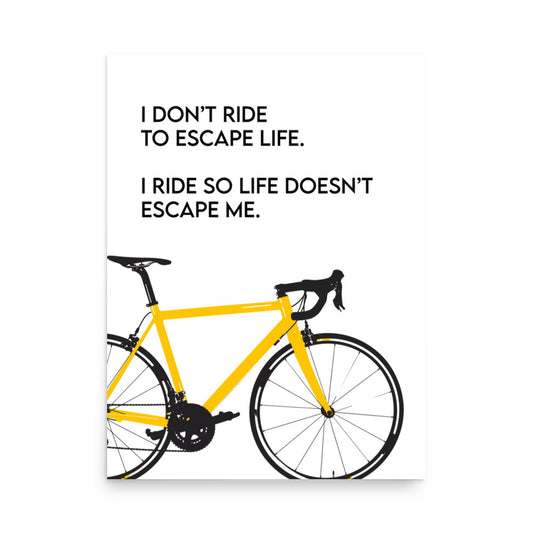 "Why I Ride" Poster