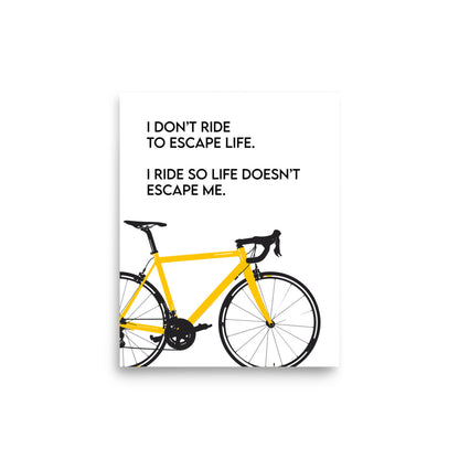 "Why I Ride" Poster